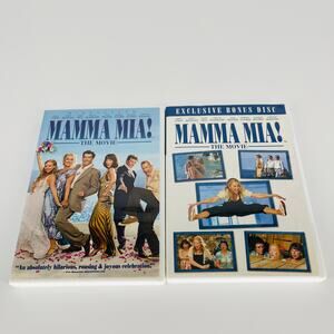 Mamma Mia! The Movie DVD 2-Disc Bundle - Good Used Condition